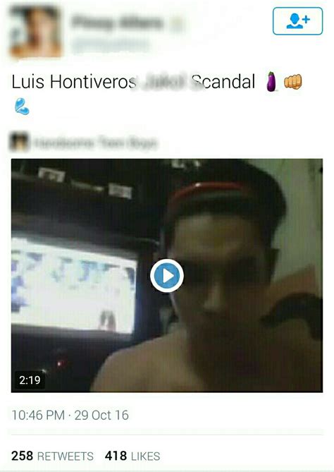 luis hontiveros scandal|‘Manoy’ sumilip: Luis Hontiveros pinagpiyestahan ng netizen.